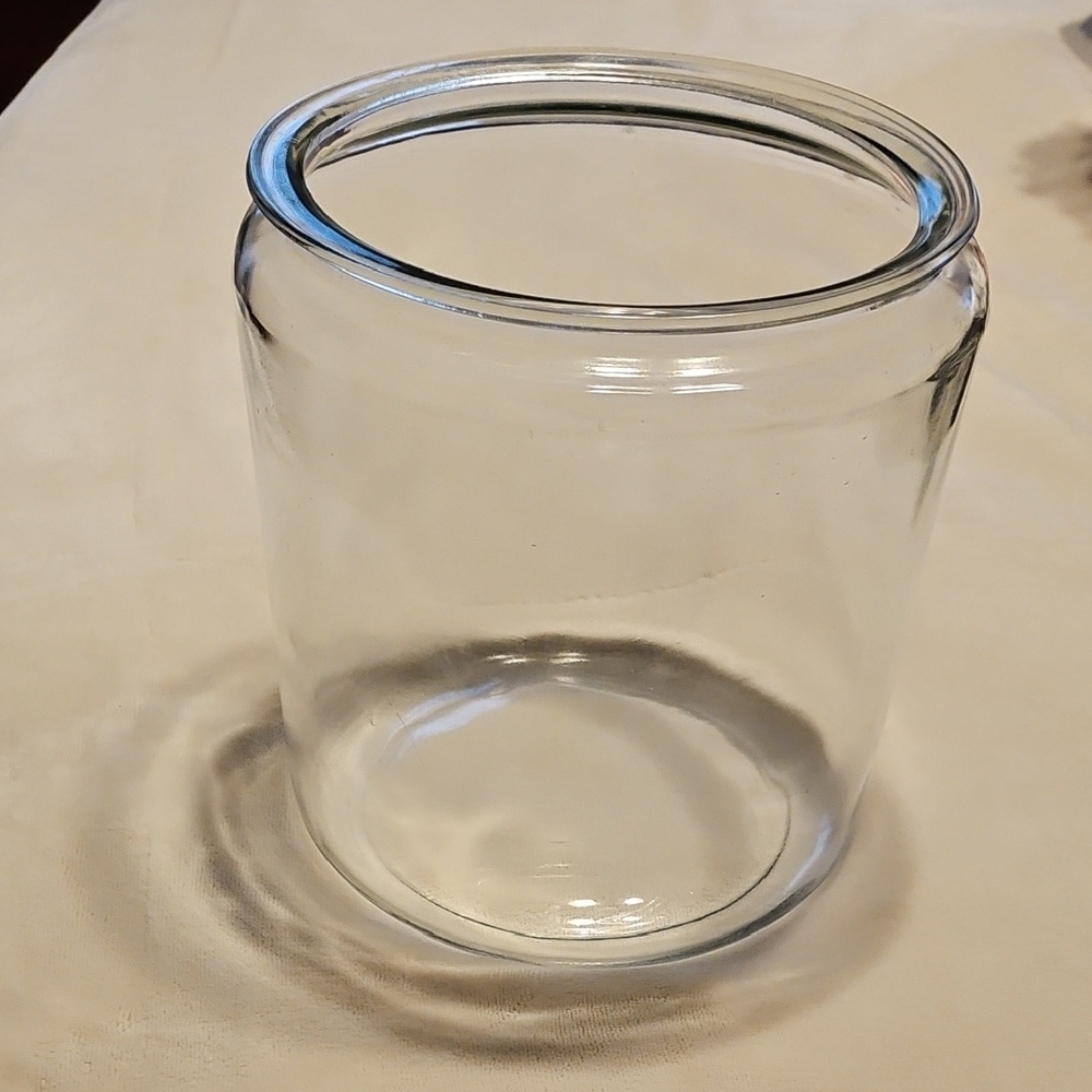 Clear Glass Jar